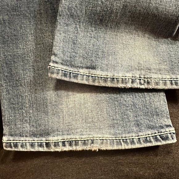 Women's 9/10 Vigoss "The New York Slim Boot" Mid Rise Jeans Embroidered Pockets - Picture 12 of 13